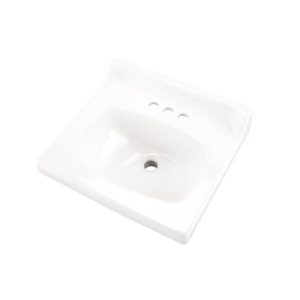 Marquis Vanity Top 19x17 4''CC White