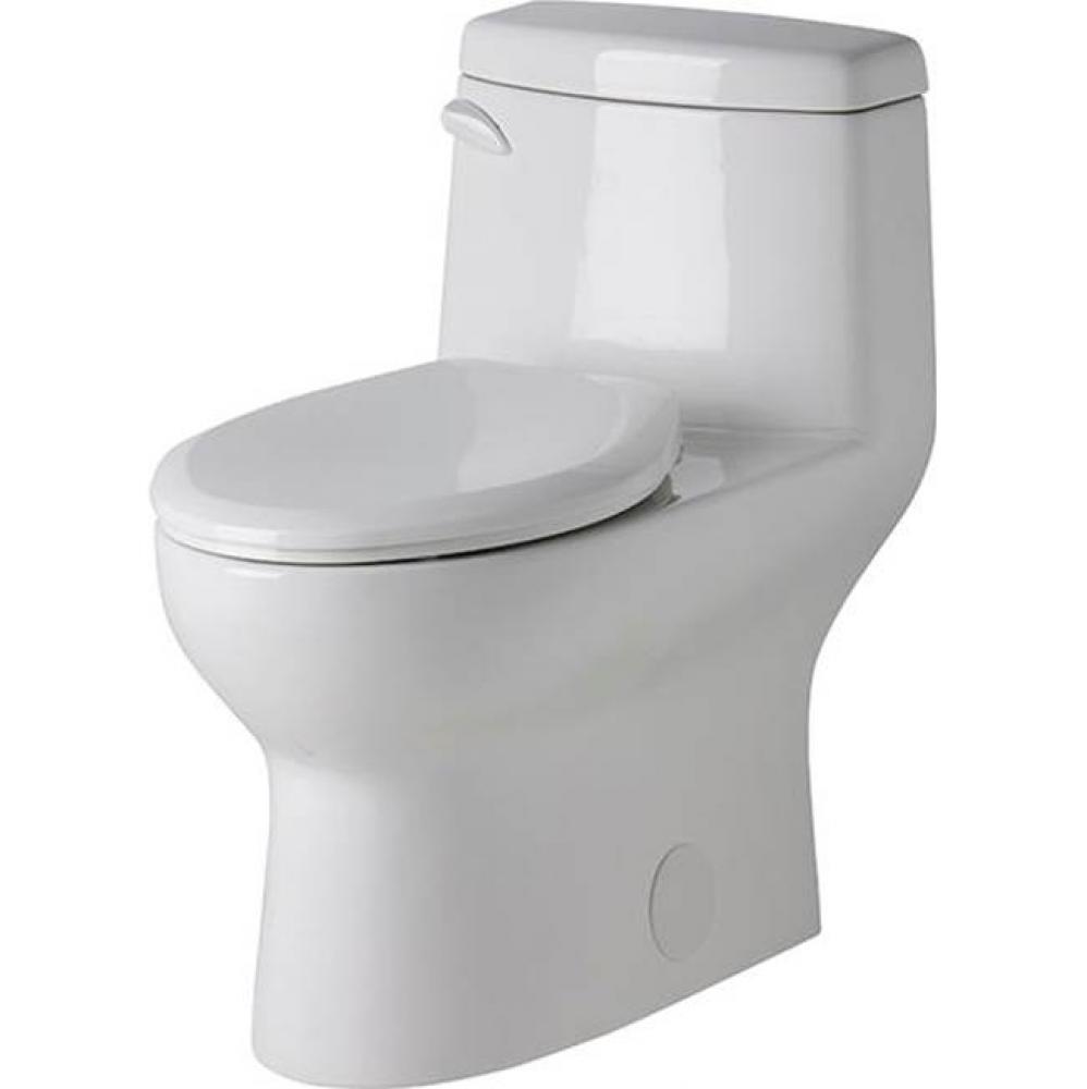 Avalanche CT 1.28gpf One-Piece Toilet ADA Elongated 12'' Rough-In White