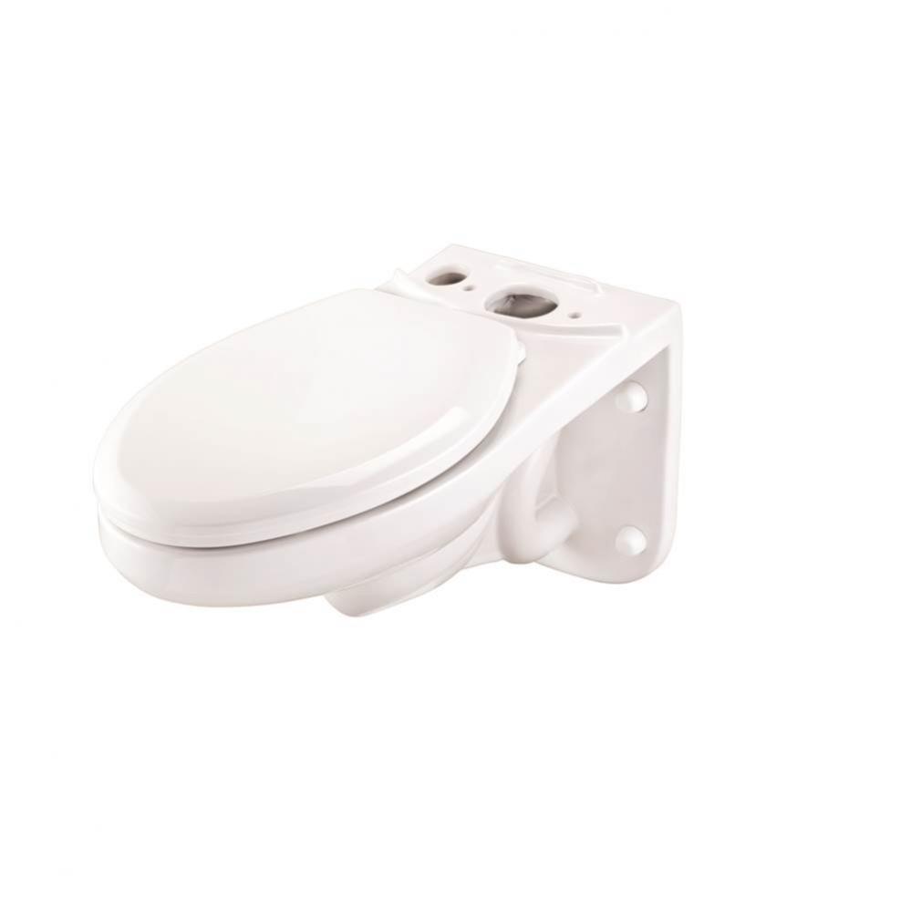 Maxwell 1.28gpf Wall Hung Back Outlet Elongated Bowl White