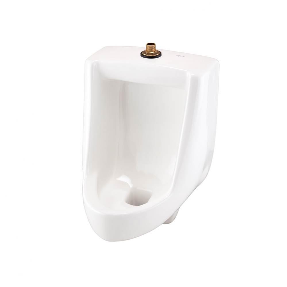 Clinton 1.0gpf Urinal Siphon Jet Top Spud Space Saver White