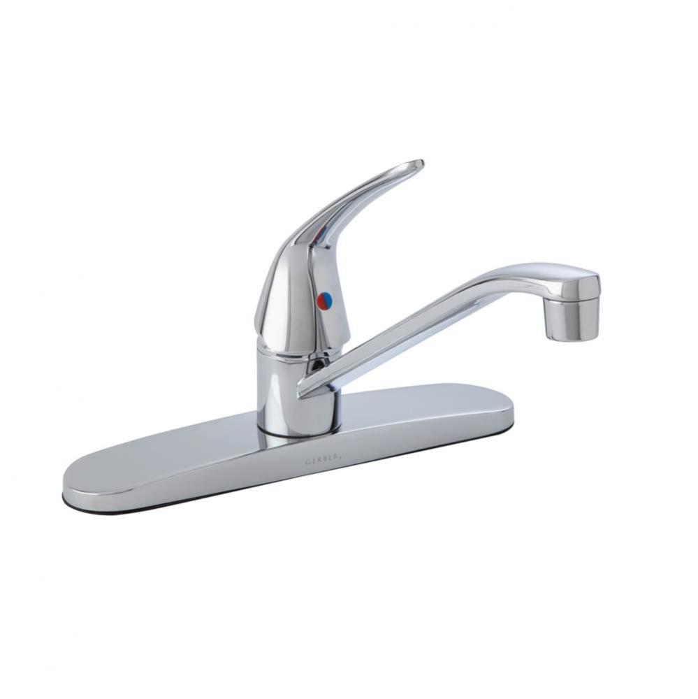 Maxwell SE 1H Kitchen Faucet w/out Spray & w/ Washerless Cartridge 1.75gpm Chrome