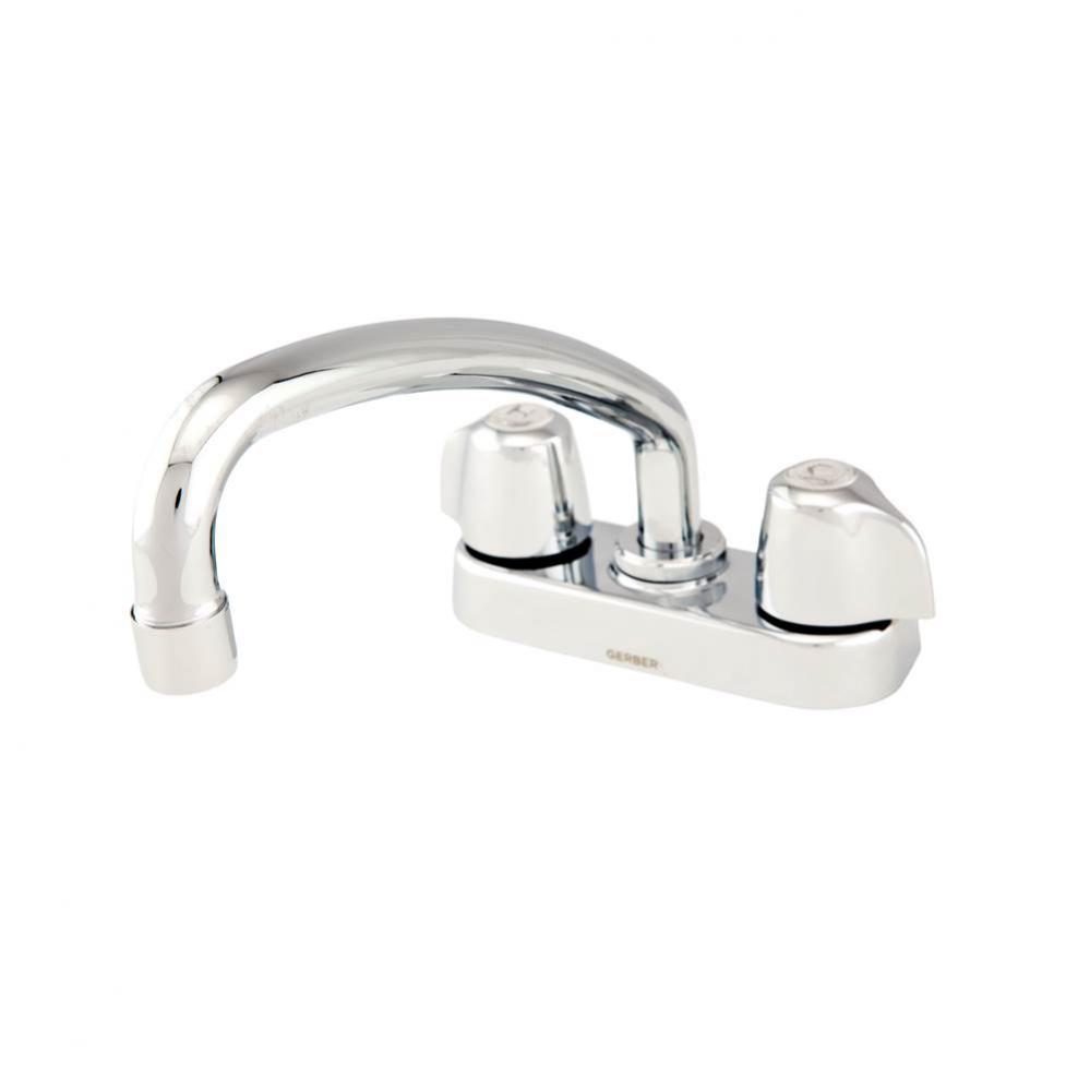 Gerber Classics Laundry Faucet with 8'' Spout Hose Connection 2.2gpm Chrome