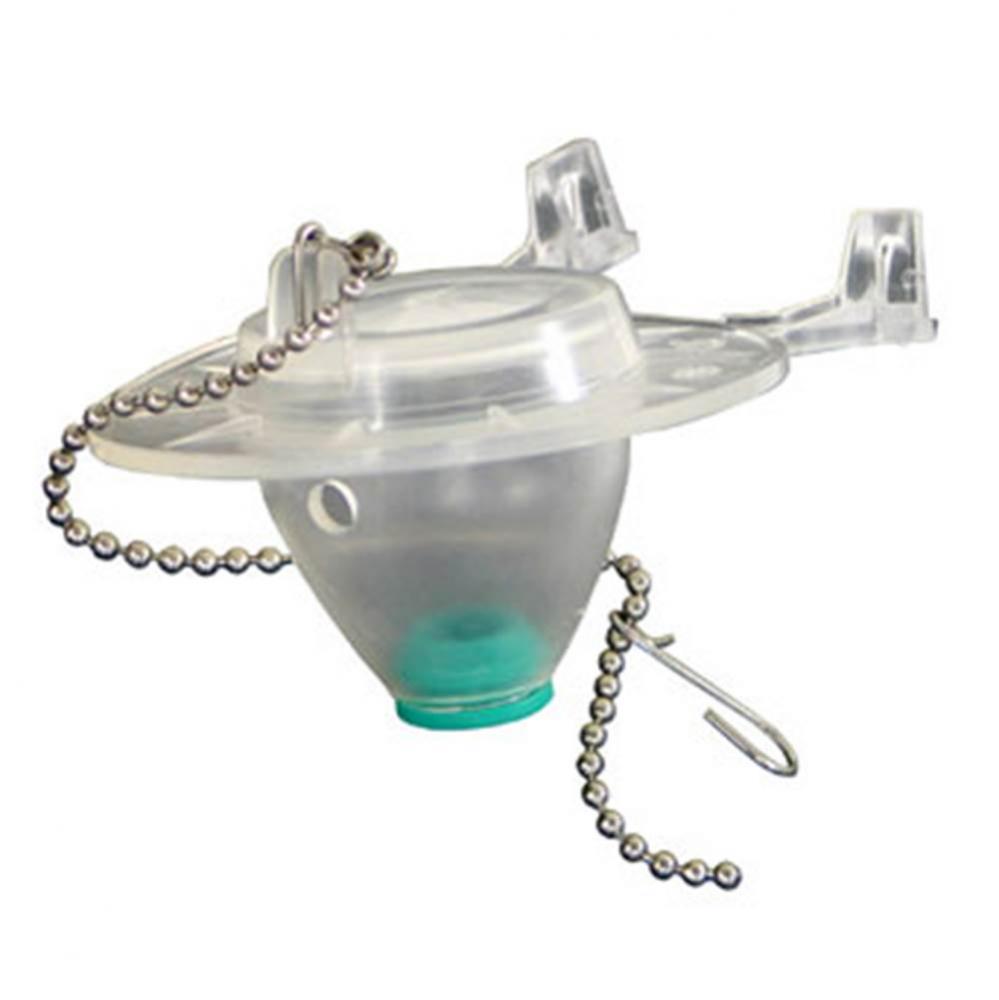 Flapper 1.6gpf 2'' Diameter Time-Rated with Beaded Chain (incl. Green Baffle) for Mirage