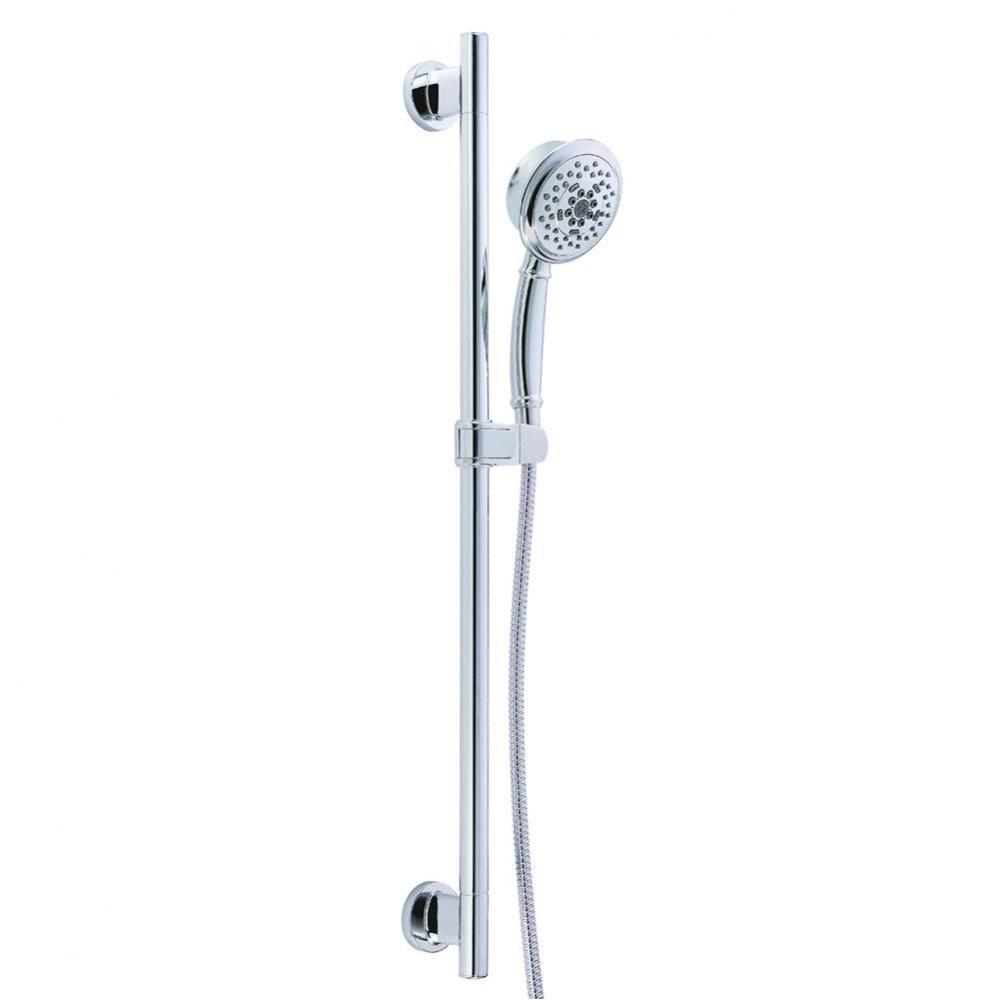 Versa 30'' Slide Bar Assembly W/ Surge Handshower 1.75Gpm Tumbled Bronze