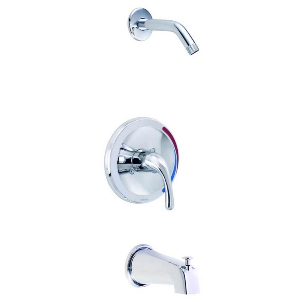 Maxwell 1H Tub And Shower Trim Kit Less Showerhead Chrome