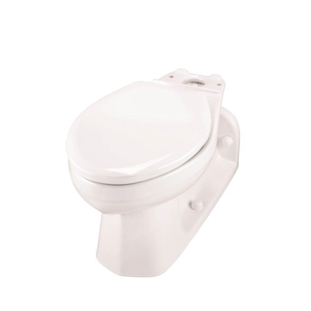 Ultra Flush 1.0/1.28/1.6gpf Elongated Bowl Back Outlet White