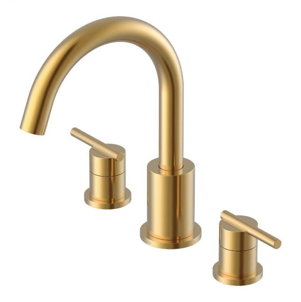 Parma 2H Centerset Lavatory Faucet w/ Metal Touch Down Drain 1.2gpm Brushed Bronze