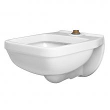 Gerber Plumbing 12-430 - North Point Wall Hung Service Sink with Flushing Rim White