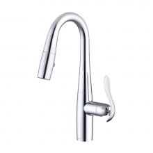 Gerber Plumbing D150511 - Selene 1H Pull-Down Prep Faucet 1.75gpm Chrome