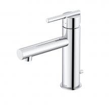 Gerber Plumbing D224258 - Parma 1H Lavatory Faucet Straight Spout w/ Metal Pop-Up Drain 1.2gpm Chrome