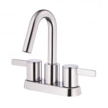 Gerber Plumbing D301130 - Amalfi 2H Centerset Lavatory Faucet w/ 50/50 Touch Down Drain 1.2gpm Chrome