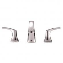 Gerber Plumbing D304118 - Vaughn 2H Widespread Faucet w/ Metal Pop-Up Drain 1.2gpm Chrome