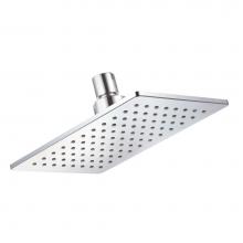 Gerber Plumbing D460060 - Mono Chic 5'' x 8'' 1 Function Showerhead 2.5gpm Chrome