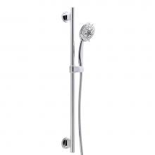 Gerber Plumbing D461735 - Versa 30'' Slide Bar Assembly w/ 5 Function Florin Handshower 2.0gpm Chrome