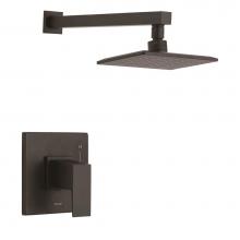 Gerber Plumbing D501562BSTC - Mid-Town 1H Shower Only Trim Kit And Treysta Cartridge 1.75Gpm Satin Black