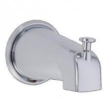 Gerber Plumbing D606225 - 5 1/2'' Wall Mount Tub Spout with Diverter Chrome