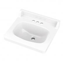 Gerber Plumbing G0012224 - Marquis Vanity Top 19x17 4''CC White