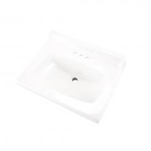 Gerber Plumbing G0012244 - Marquis Vanity Top 25x19 4''CC White