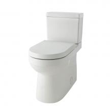 Gerber Plumbing G0020196 - Wicker Park 1.28gpf Simple CT ADA EL 12'' RI Combo: G0021196 Bowl w/ G0028196 Tank White