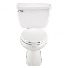 Gerber Plumbing G0020311 - Ultra Flush 1.6gpf EL 10'' RI Combo: GUF21372 Bowl w/ G0028385 Tank White