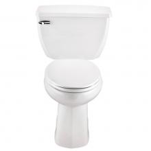 Gerber Plumbing G0020317 - Ultra Flush 1.6gpf ADA EL 10'' RI Combo: GUF21377 Bowl w/ G0028385 Tank White