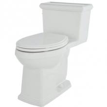 Gerber Plumbing G0021020 - Logan Square 1.28gpf 1pc ADA Elongated Simple CT Toilet 12'' Rough-In White
