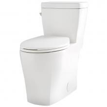 Gerber Plumbing G0021021 - Lemora 1.28gpf 1pc ADA Elongated CT Toilet 12'' Rough-In White