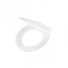 Gerber Plumbing G0099217 - Round Front Non-Slow Close Toilet Seat with Adjustable Mounting White