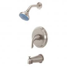 Gerber Plumbing G00G9153BN - Viper 1H Tub & Shower Trim Kit w/ Diverter on Spout 2.5gpm Brushed Nickel