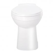 Gerber Plumbing GAB21852 - Elite 1.28/1.6gpf Simple CT ADA RF Toilet Bowl White