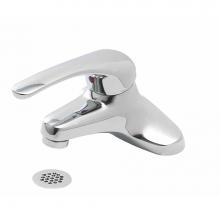 Gerber Plumbing GC044932 - Commercial 1H Lavatory Faucet w/ Grid Strainer and Plug 0.5gpm Chrome