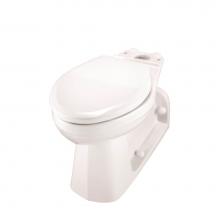 Gerber Plumbing GUF21375 - Ultra Flush 1.0/1.28/1.6gpf ADA Elongated Bowl Back Outlet White