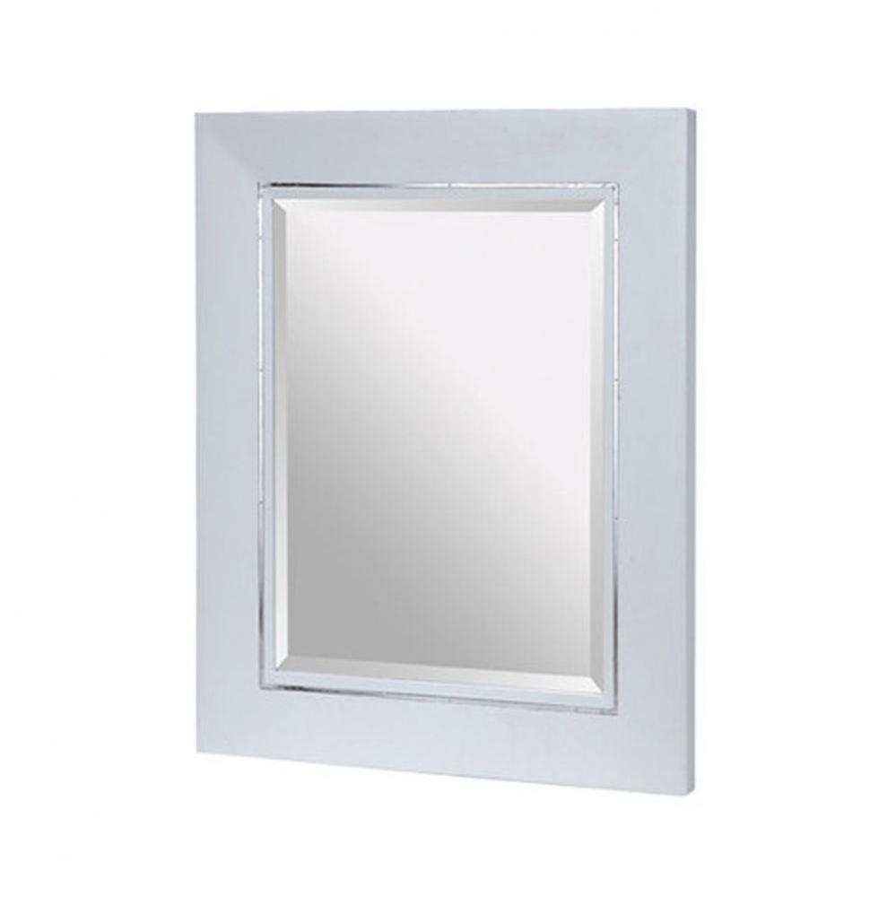 Manhattan 30-inch Mirror - White