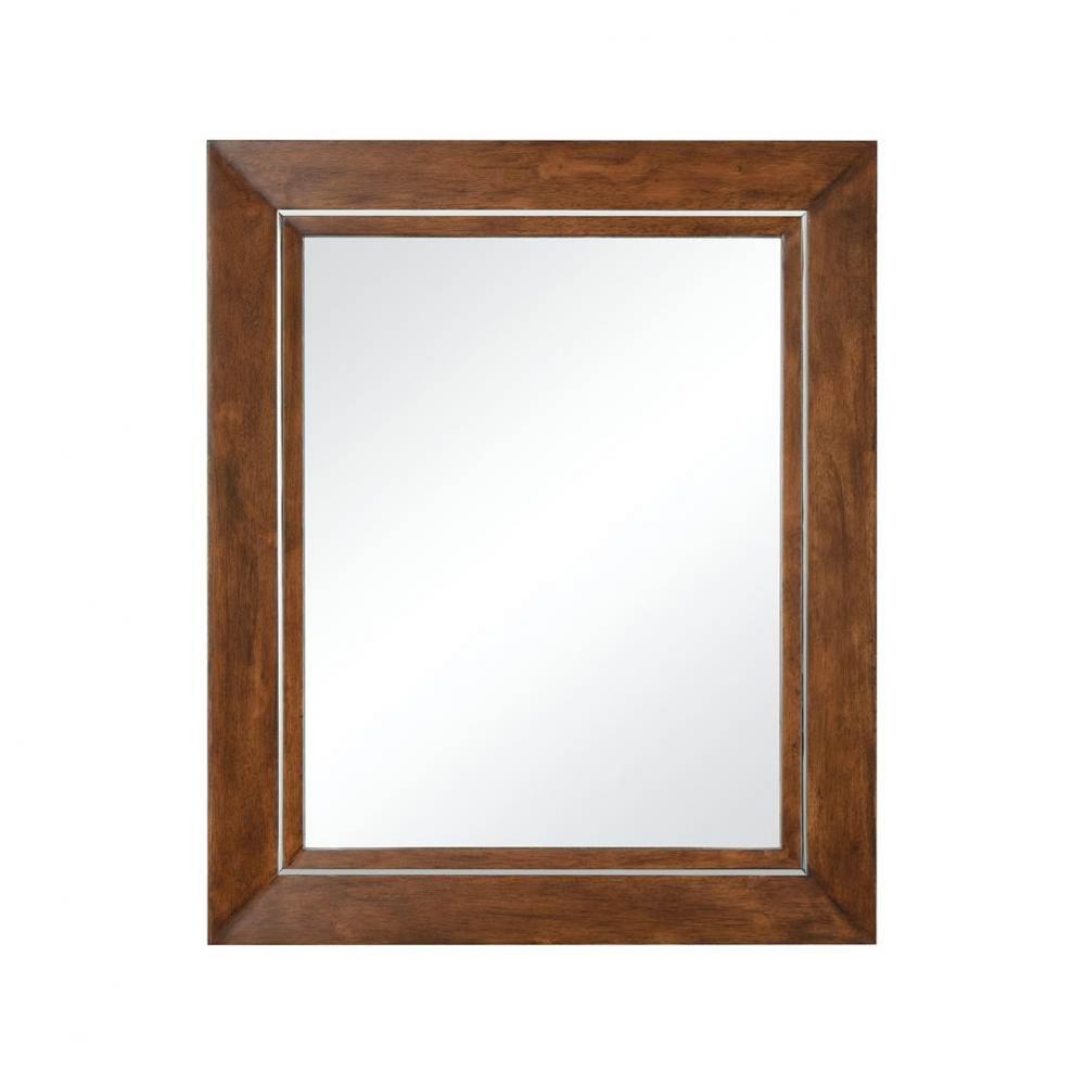 Manhattan 30'' Mirror - Walnut