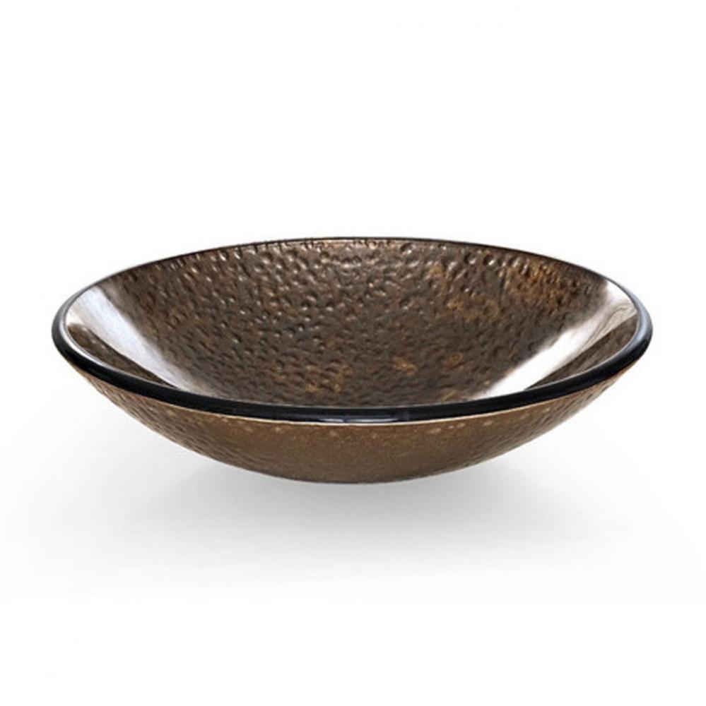 Reflex Vessel Sink - Copper/Gray Storm 18.125''