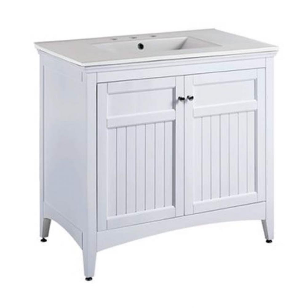 Danube 36'' Vanity - White