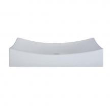 Ryvyr CVE262RC - Rectangular Vitreous China Vessel - White