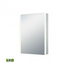 Ryvyr LMC3K-2027-EL2 - 20x27-inch LED Mirrored Medicine Cabinet