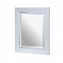 Ryvyr M-MANHATTAN-20WT - Manhattan 20-inch Mirror - White