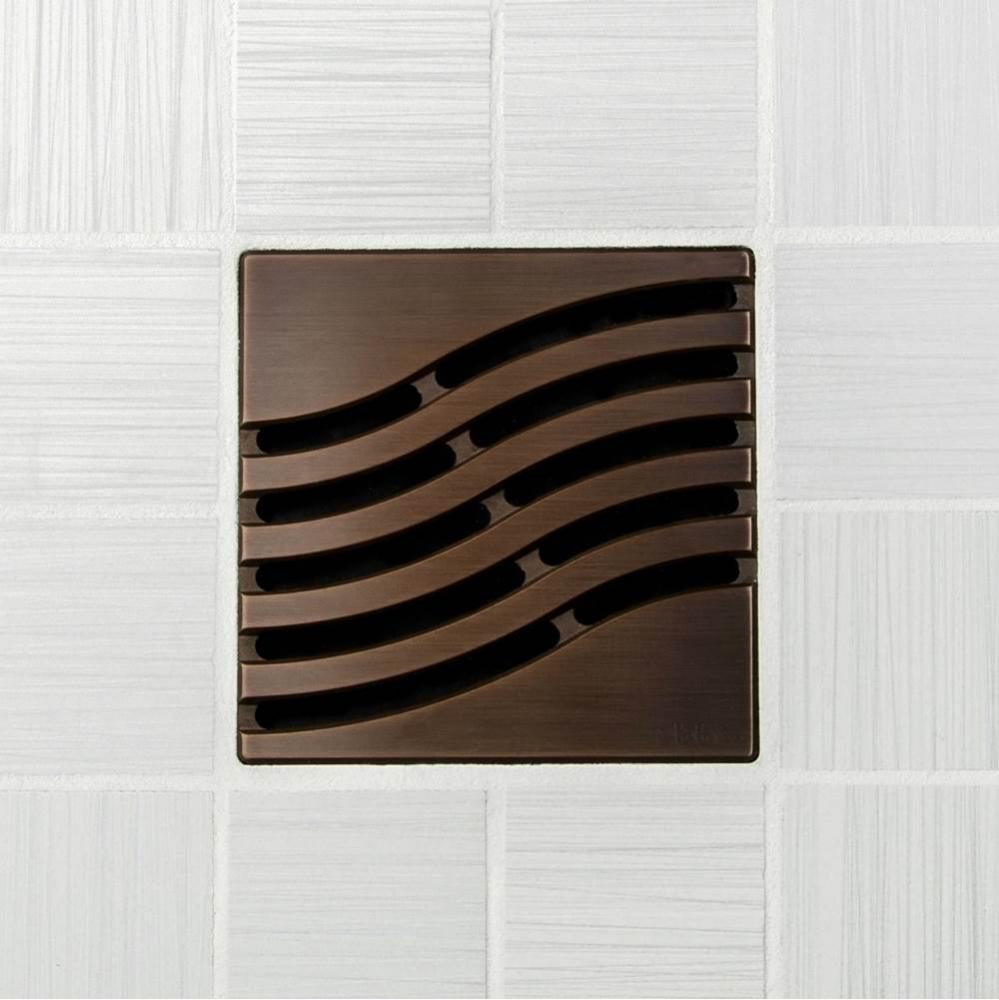 TSUNAMI - Oil Rubbed Bronze - Unique Drain Cover  (OOP)