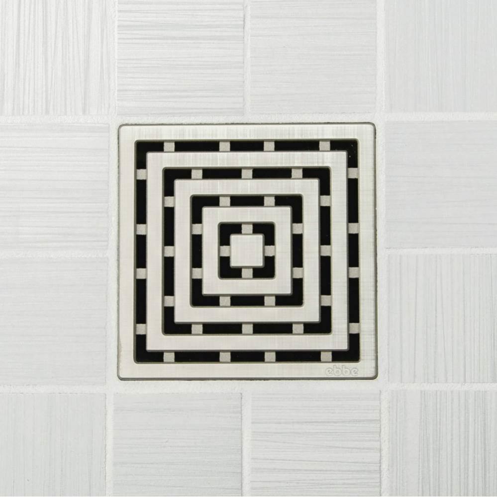FRAMES - Brushed Nickel - Unique Drain Cover