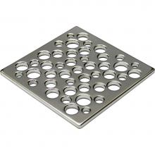 Ebbe E4812-PS - BUBBLES - Polished Stainless Steel - Unique Drain Cover