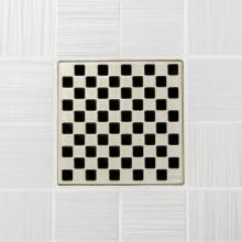Ebbe E4807-BN - 4'' UNIQUE GRATE - WEAVE BRUSHED NICKEL