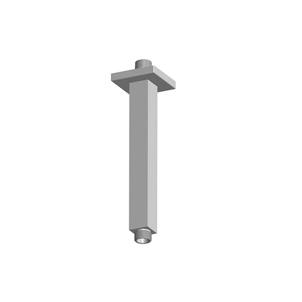 Ceiling Square Arm With Flange Chrome