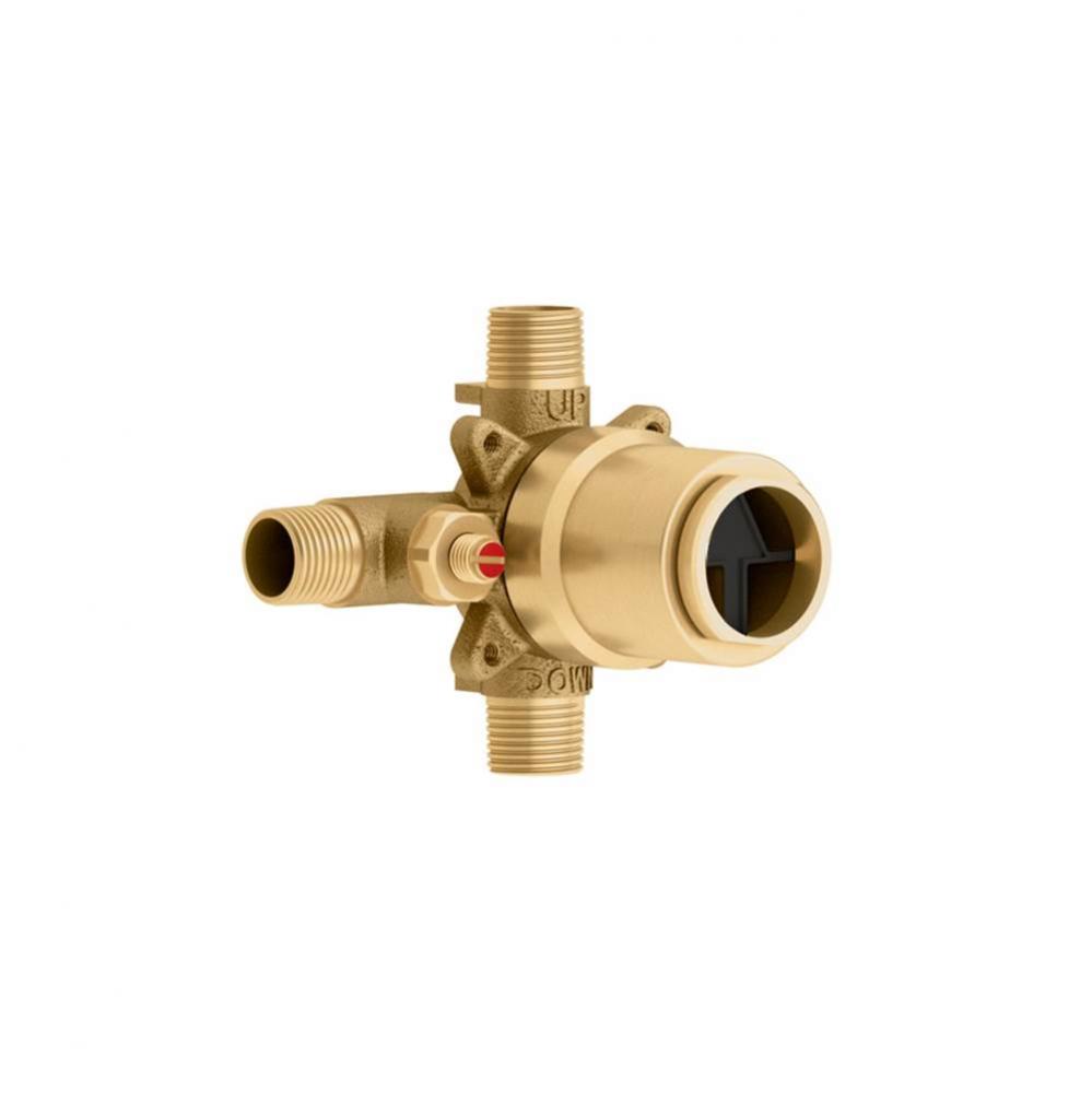 1/2'' Pressure Balance Valve With Test Cap - Without Cartridge - NPT