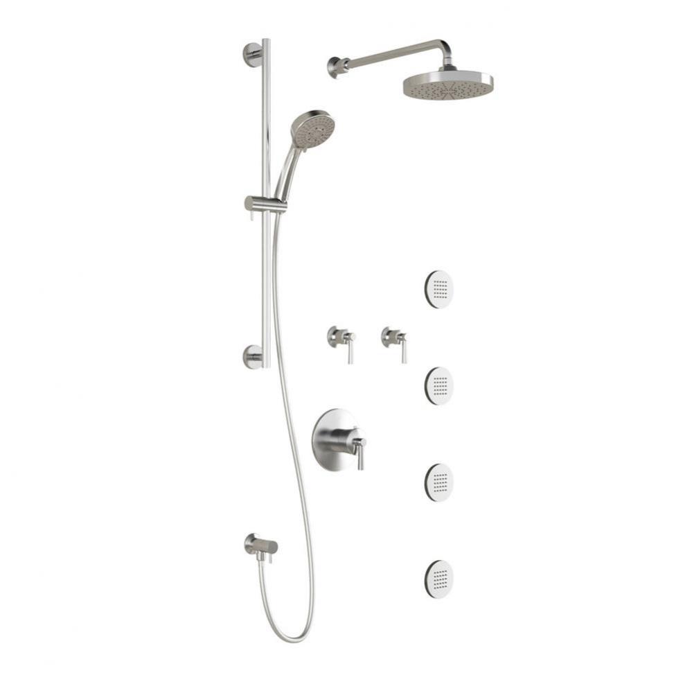 BELLINO? T375 : Thermostatic Shower System with Wallarm