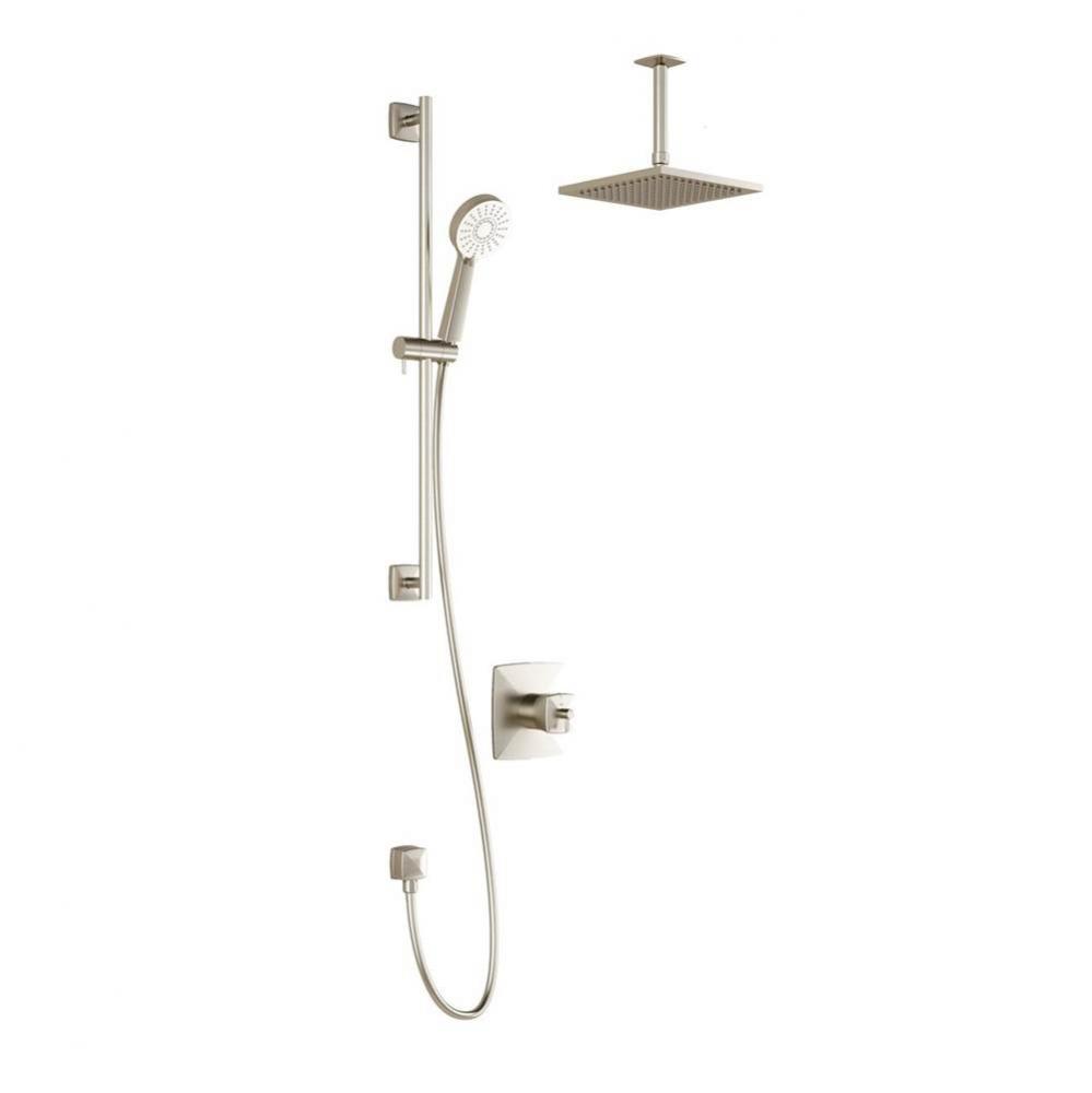 UMANI™ TCG1 (Valve Not Included) : Water Efficient AQUATONIK™ T/P Coaxial Shower System with V