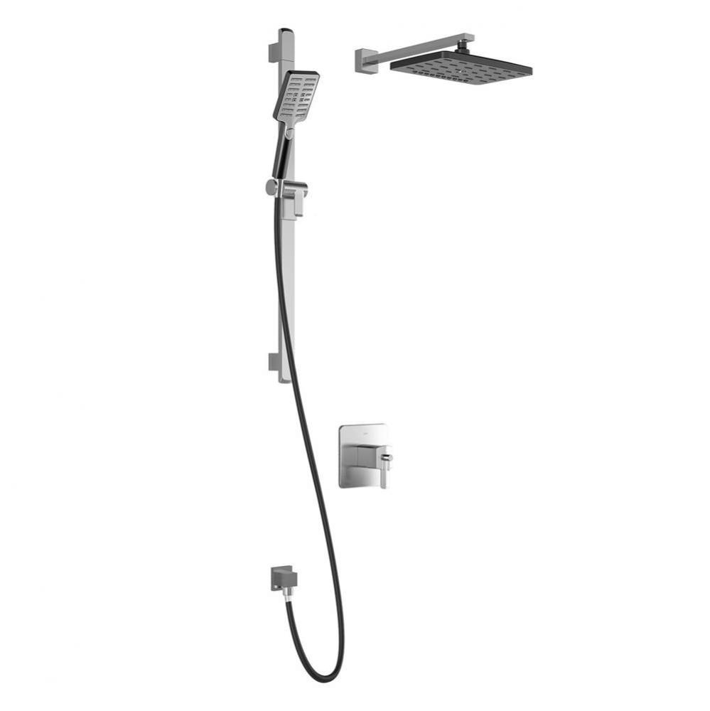 GRAFIK™ TCG1 PREMIA (Valve Not Included) : Water Efficient AQUATONIK™ T/P Coaxial Shower Syste