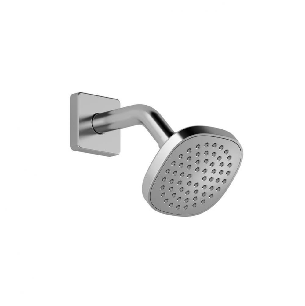 SOBRIO™ 100mm (4'''') Showerhead and 184mm (7 1/4'') 45 Degrees Wa