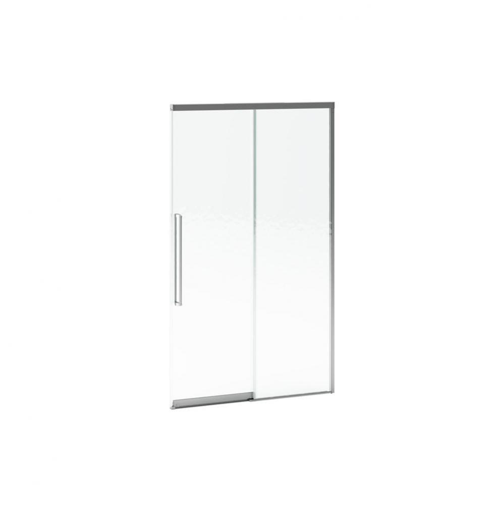 K-MOTION? 48'' Alcove sliding shower door 2 panels with 36'' return panel